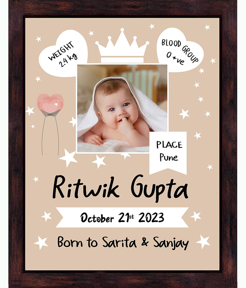 Indianara Wood Brown Photo Frame Sets - Pack of 3 view 2