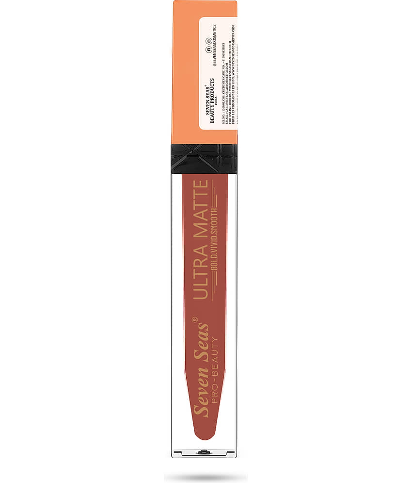 Seven Seas Ultra Matte BOLD,VIVID,SMOOTH The Luxurious Smooth Lipcolor Liquid Lipstick(Monza-1) view 2