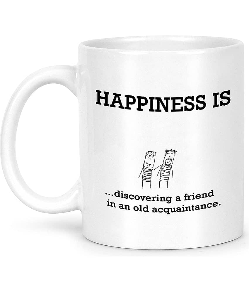 Idream Quote Printed Ceramic Coffee Mug 1 Pcs 330 mL view 2