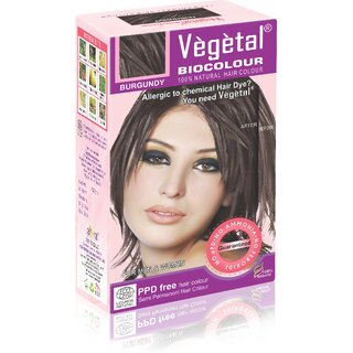 Vegetal Bio Colour Burgundy 50gm view 2