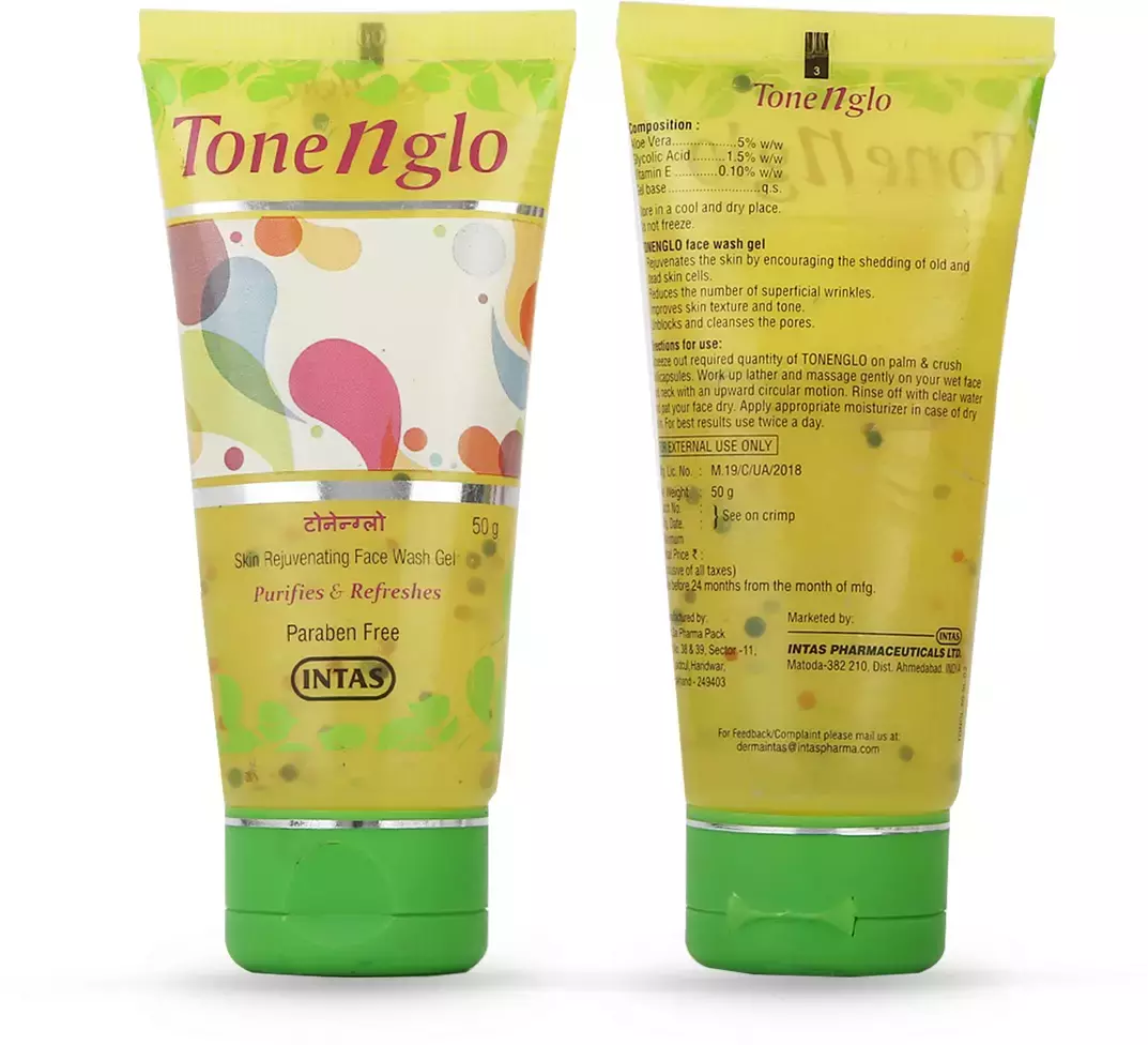 Tone N Glo Face Wash 50 Gms view 2