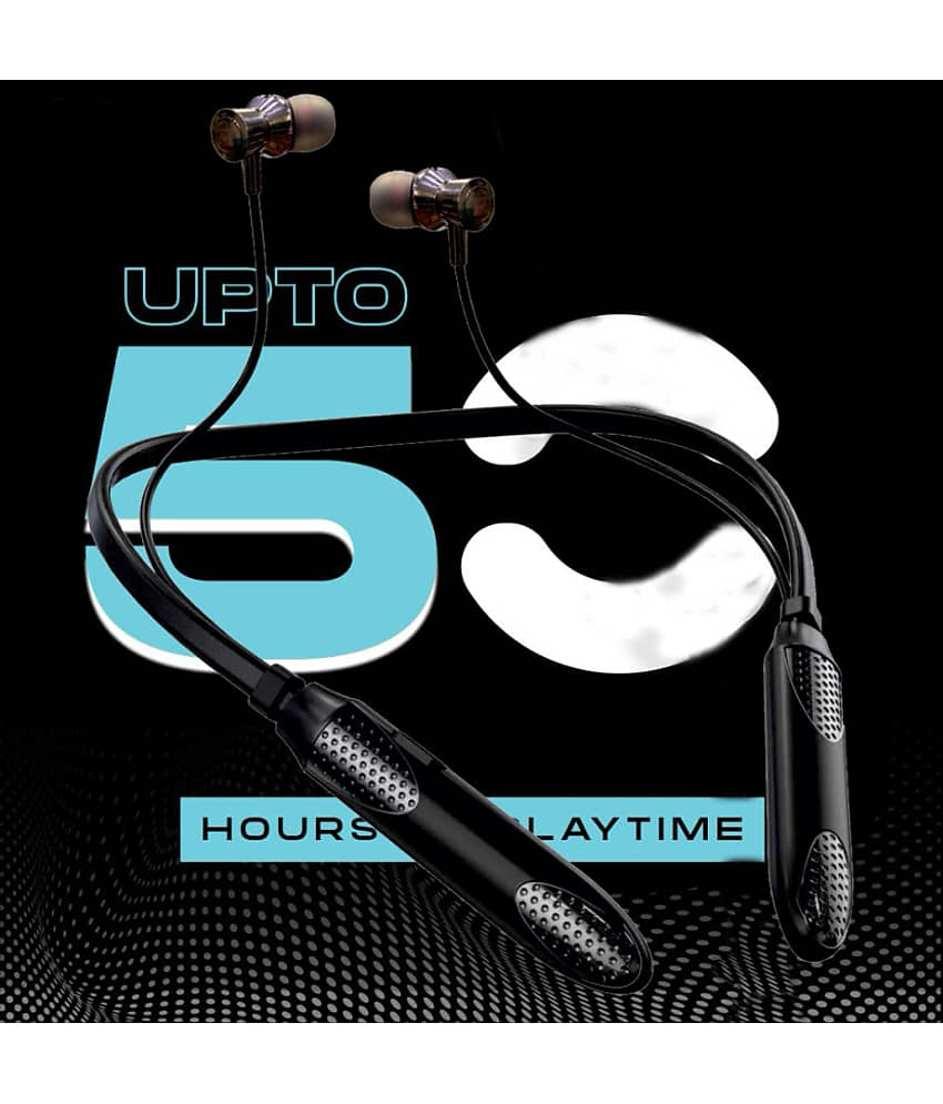 Life Like Luxe With Mic In-the-ear Bluetooth Headset with Upto 10h Talktime Deep Bass - Black view 2