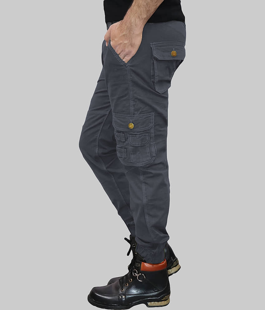 WARBURG Regular Flat Men's Joggers - Dark Green ( Pack of 1 ) view 2
