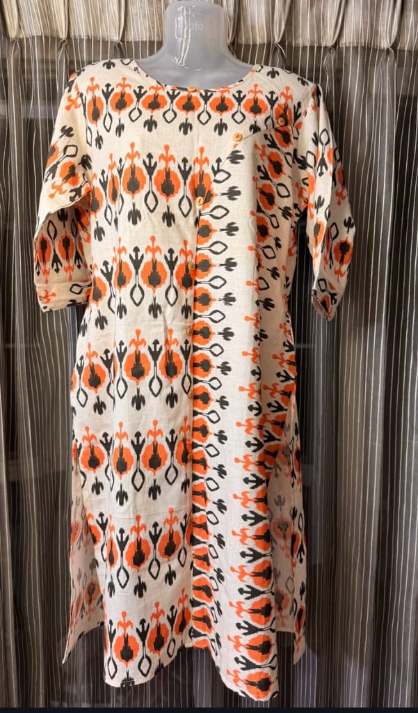 Glamvila Jute Kurti view 2