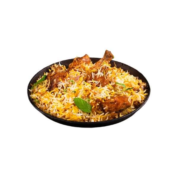Chicken Dum Biryani Half