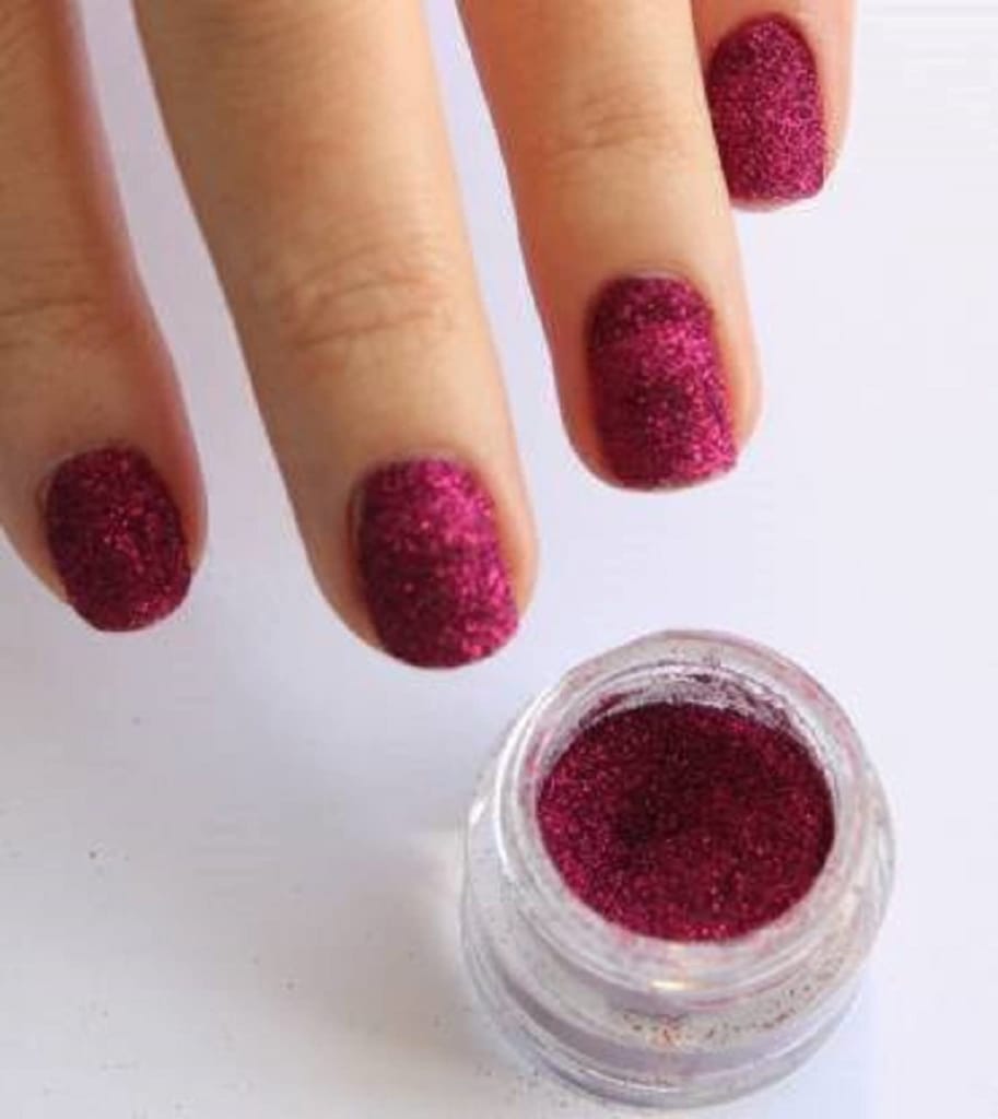 Elecsera Colourful Sparkles Nail Art Glitter Powder 25 Pcs (Multicolor) view 2