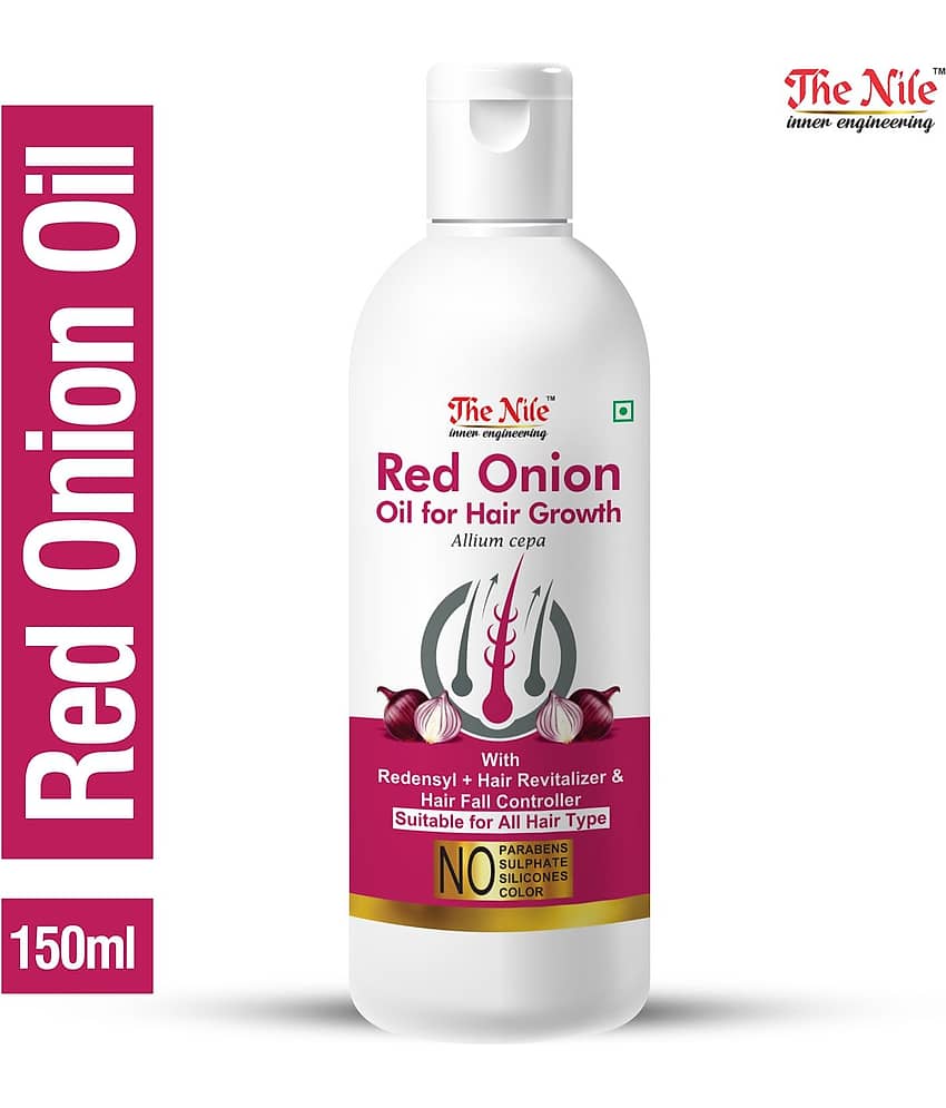 The Nile Onion Oil 150 ML + Coconut Oil 100 ML+ Olive Oil 100 ML 350 mL Pack of 3 view 2
