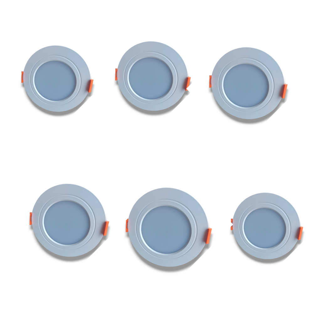 ALCOLIGHT WHITE 9WATT (PACK OF 6)Concealed Light, 1100lm, 25000 Hours, B22, 1 Year Warranty view 2