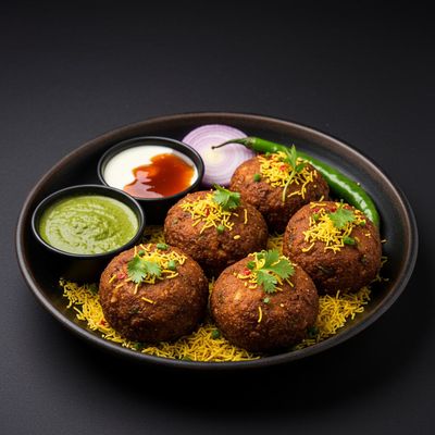 Ghee Cutlet Chaat