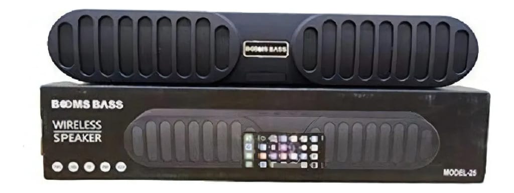 Latest Booms Bass L-25 HD Sound Portable Wireless Bluetooth Speaker for Mobile Computer & LCD TV 10 W Bluetooth Speaker (Multicolour, Stereo Channel) view 2