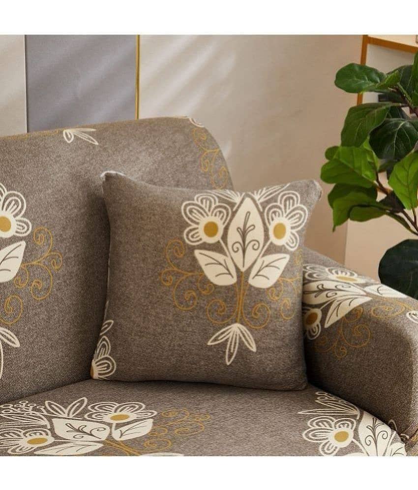House Of Quirk 2 Seater Polyester Sofa Cover ( Pack of 1 ) view 2