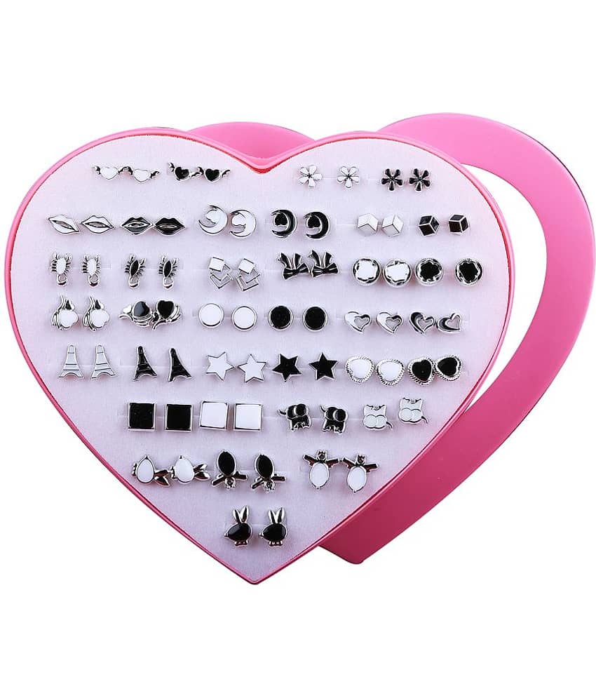 Silver Shine - Black Stud ( Pack of 1 ) view 2