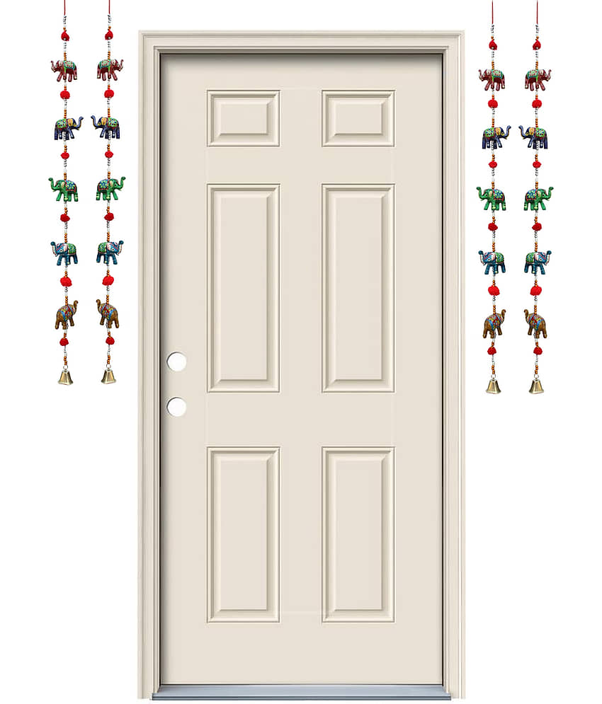 FASHION BIZZ Traditional Door Hanging 3 ft Multi ( Pack of 1 ) view 2