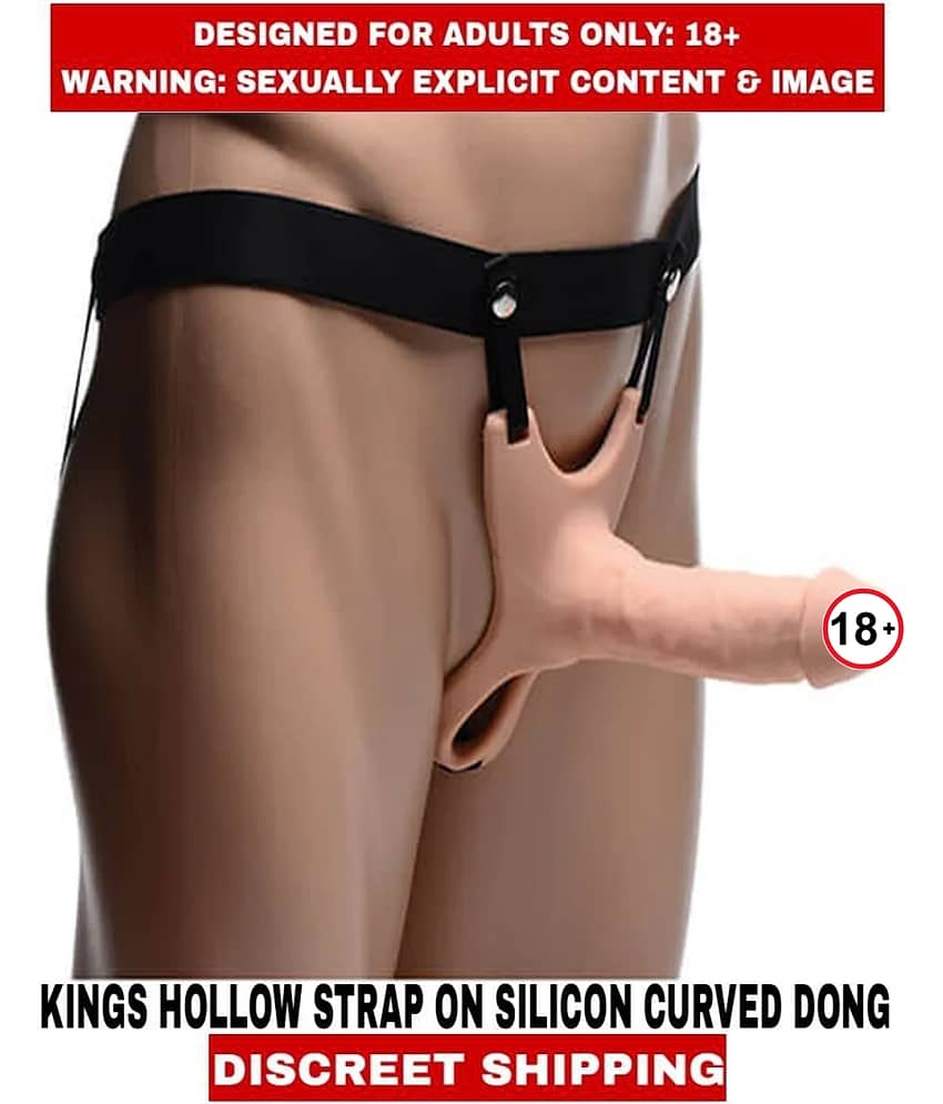 New Adult Concept Perfect Orgasm Experience L U X Y Hollow Strap-On Dildo Silicon And Curved Strap-On Dong Men's Favorites For Men view 2