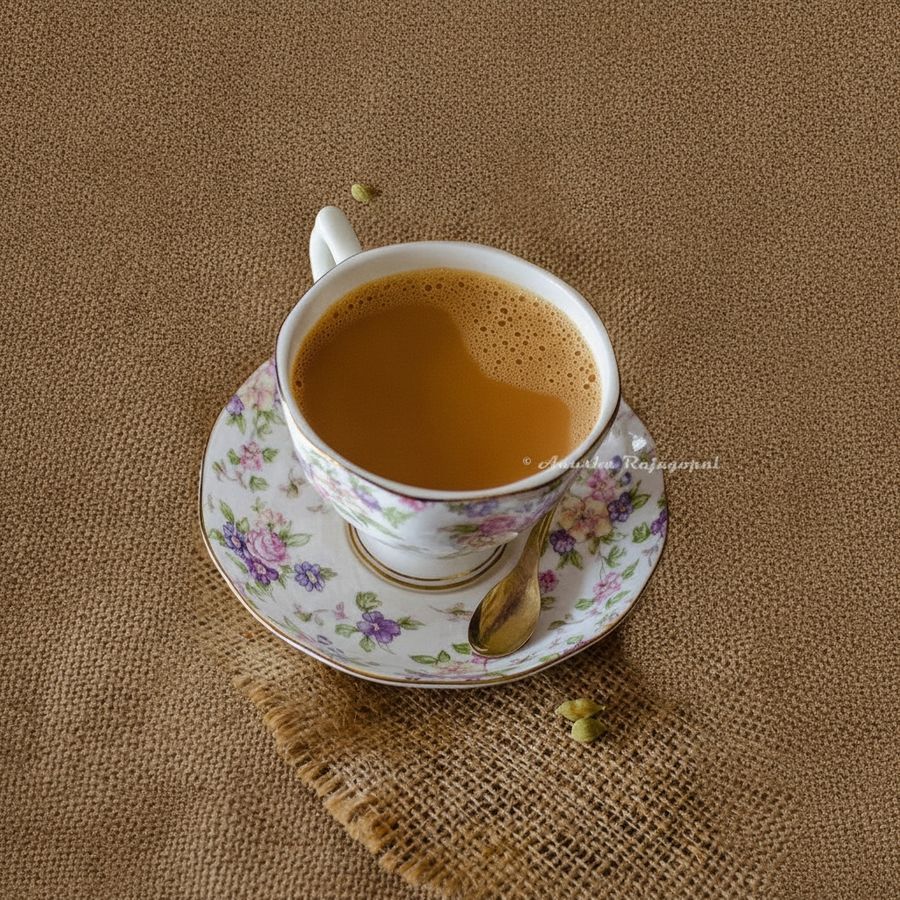 Cardamom Chai - 10 gm - One sachet of cardamom tea powder view 2