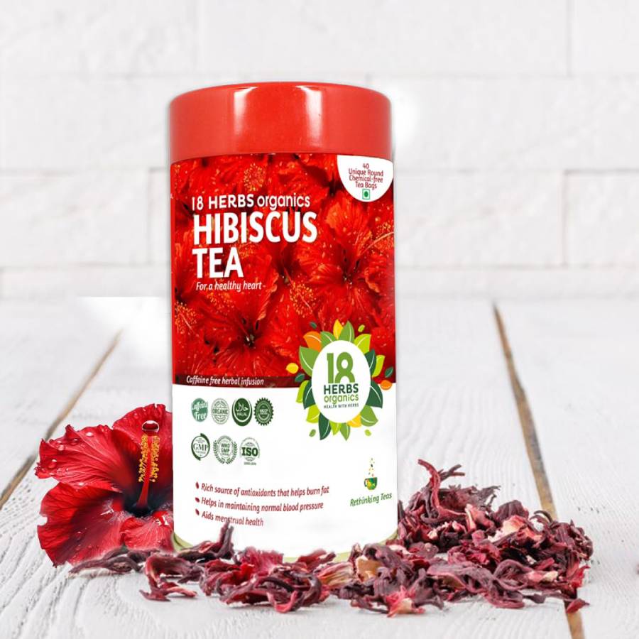 18 Herbs Hibiscus Tea Tin - 40 view 2