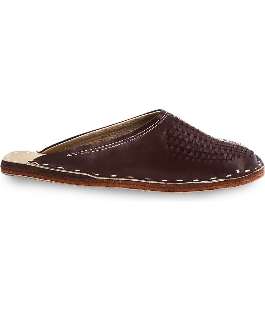 rajeraj Brown Men's Mule view 2
