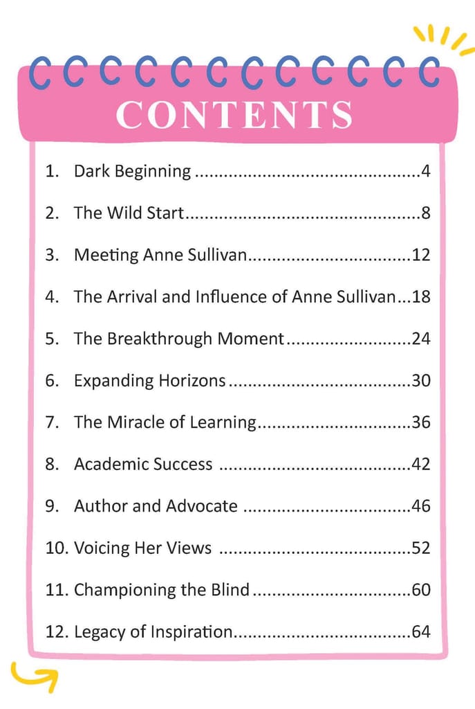 Helen Keller Icons of Inspiration Illustrated Biography for Kids Age 6 - 12 Years [Paperback] Dreamland Publications view 2