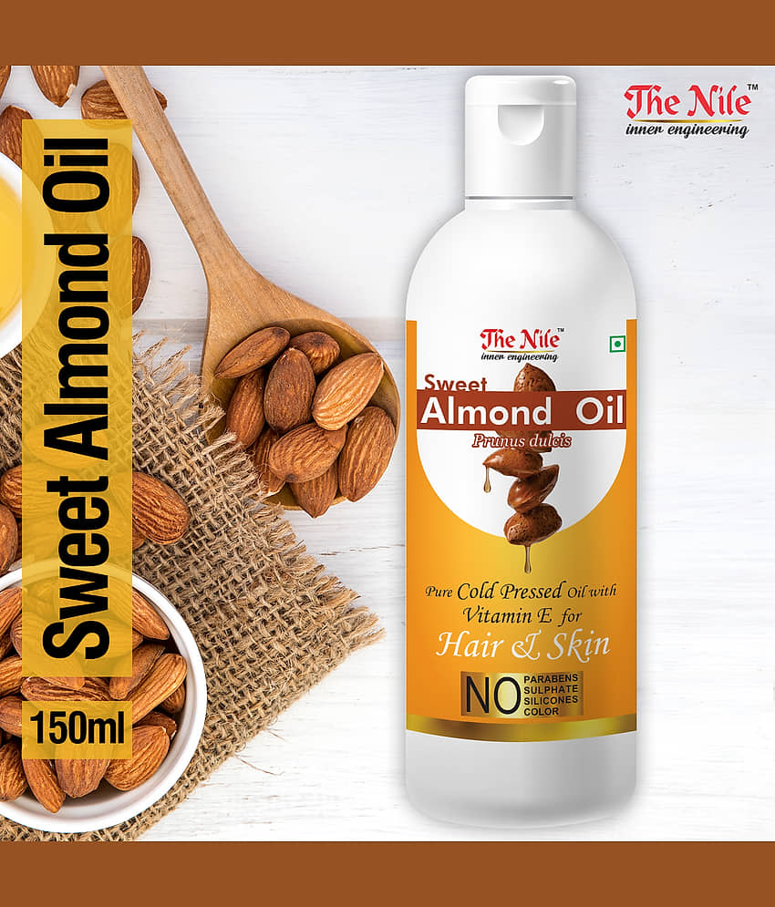 The Nile Almond Oil 150 ML + Argan Oil 200 ML Hair Growth Oil 350 mL Pack of 2 view 2