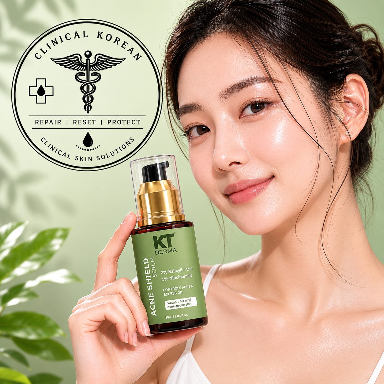 KT DERMA Korean Clinical Acne Reset Combo - 80ml view 2