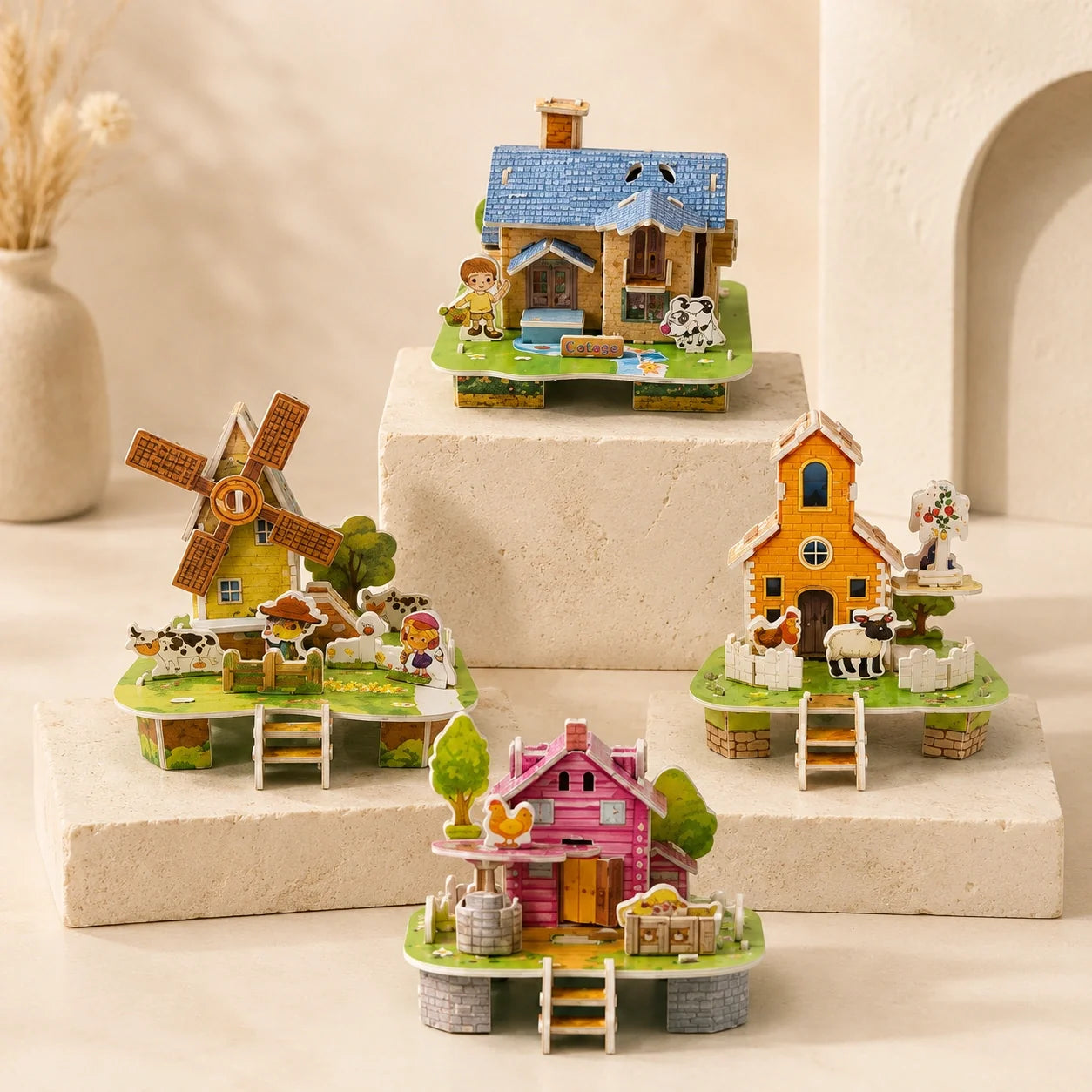 Tiny Countryside Tales Collection (4Pcs in 1 set) view 2