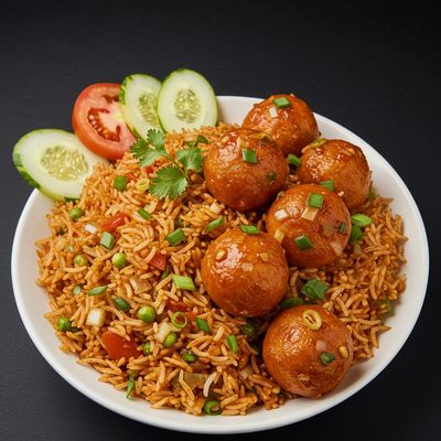 Veg Manchurian Rice