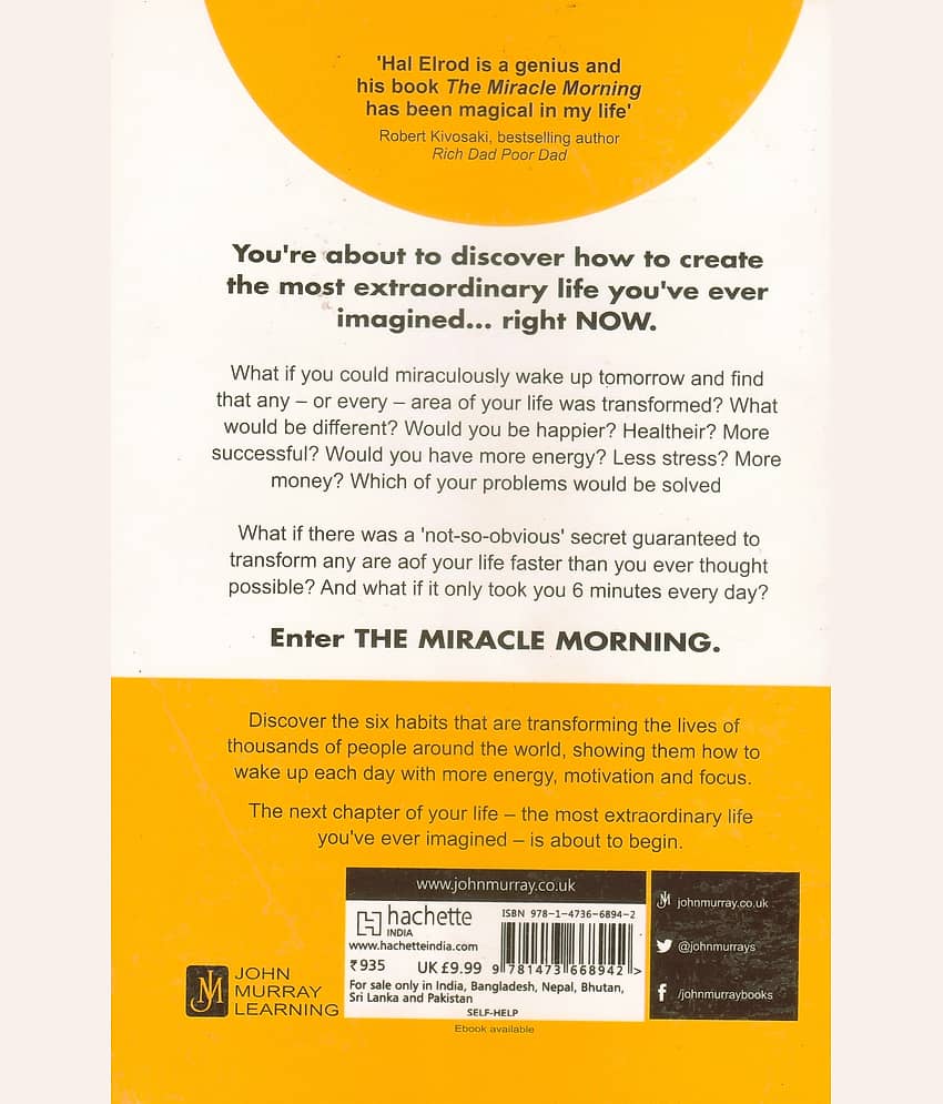 THE MIRACLE MORNING view 2