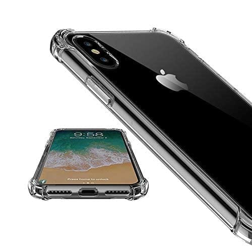 Faircost for iPhone XR Back Cover Shockproof (Silicon| Transparent) view 2