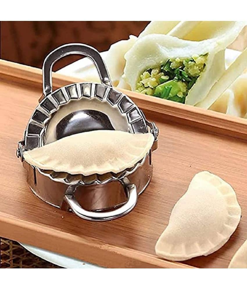 GKBOSS Stainless Steel 2 in 1 Puri Cutter & Gujiya Maker (Pack of 1) view 2