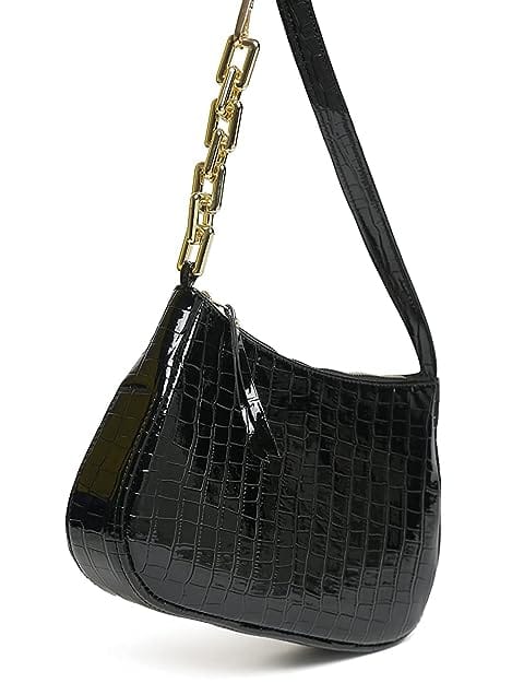Lychee bags Women Pu MaroonCroco Finish Shoulder Bag view 2