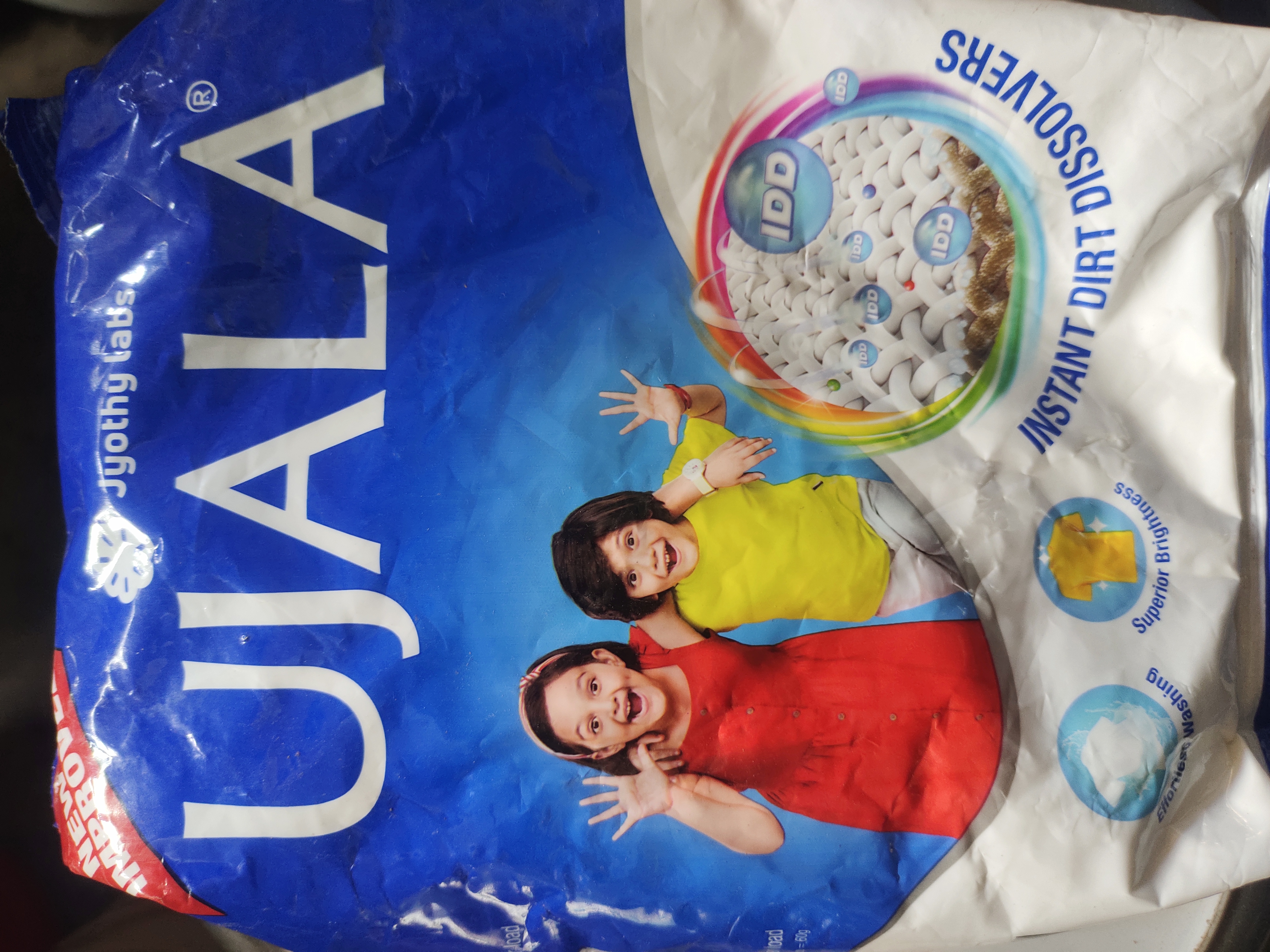 Ujala instant dirt dissolvers powder