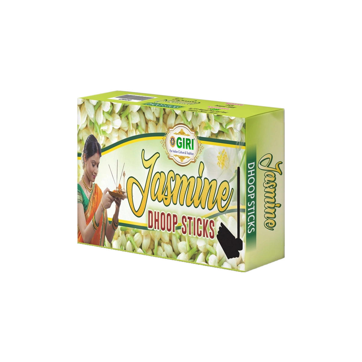 Giri Dhoop Sticks | Sambrani Incense | Dhoop Batti | Dhup Agarbatti for Pooja Jasmine view 2