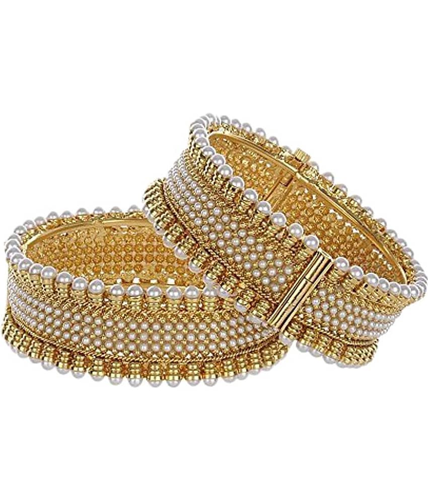 YOUBELLA Gold Bangle Set ( Pack of 1 ) view 2