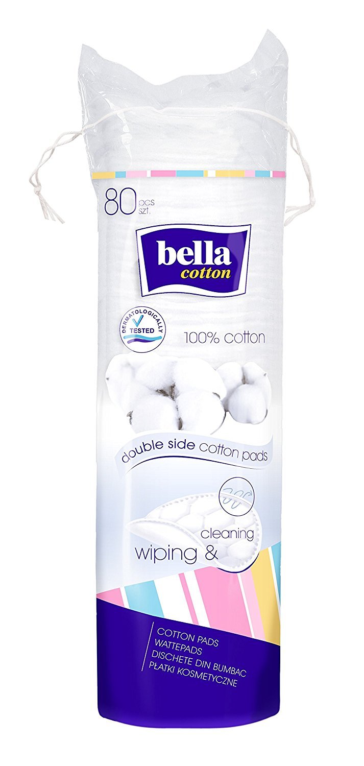 Bella Cotton Pads Blue 80 Pcs