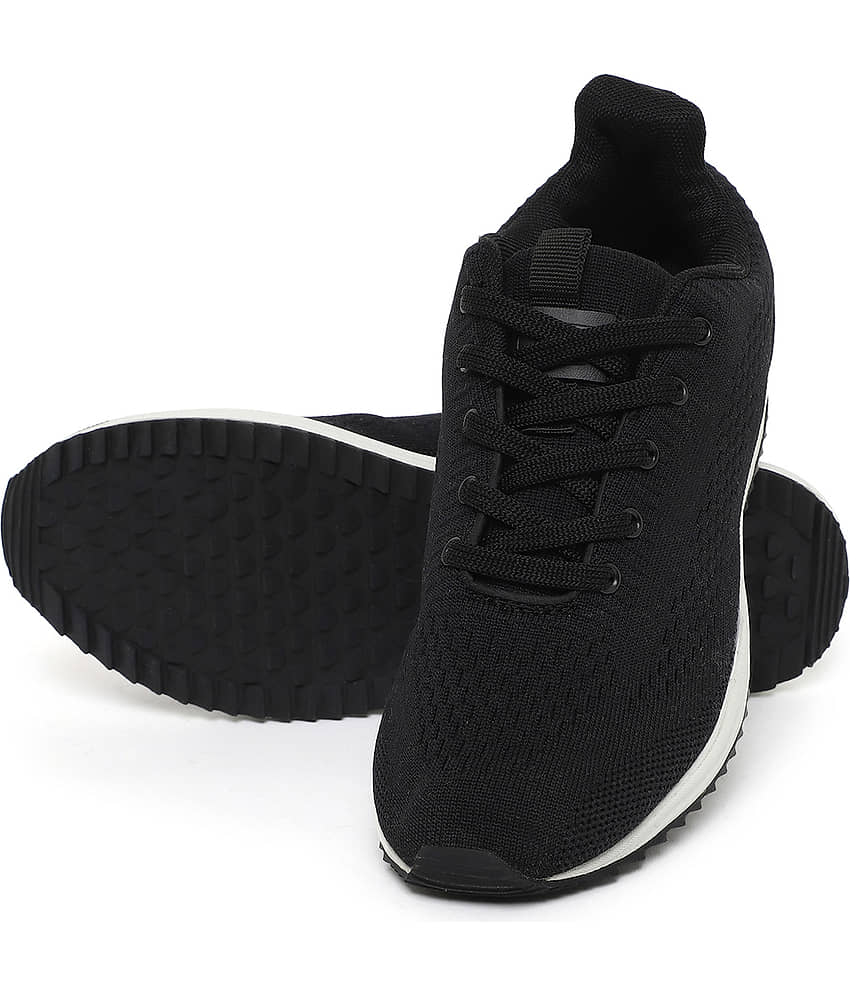 GOLDSTAR STARLITE-24 Black Men's Sports Running Shoes view 2