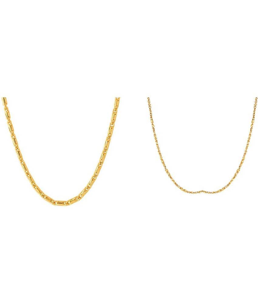 JIPPA Gold Plated Chain ( Set of 2 ) view 2