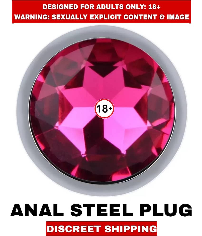 New Real Orgasm Anal Plug A1 Anal Small Size Smooth Steel Diamond Anal Steel Plug For Unisex view 2