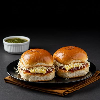 Cheese Chutney Bun Maska
