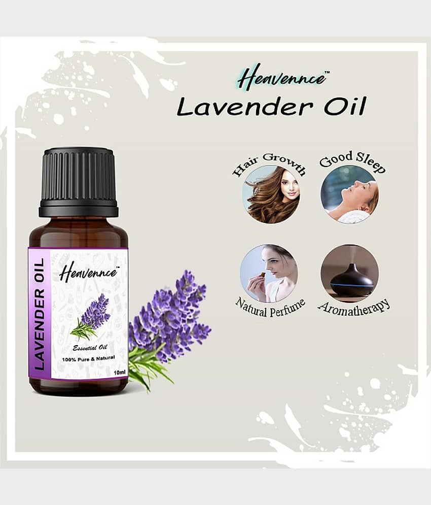 Heavennce Lavender Aromatherapy Essential Oil Aromatic With Dropper 10 mL ( Pack of 1 ) view 2
