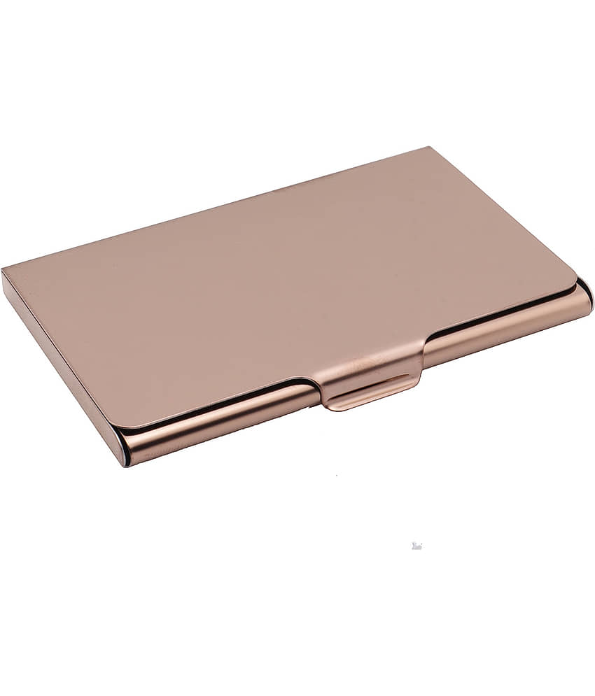 auteur A15-44 Multicolor Artificial Leather Professional Looking Visiting Card Holders for Men and Women Set of 2 (upto 15 Cards Capacity) view 2