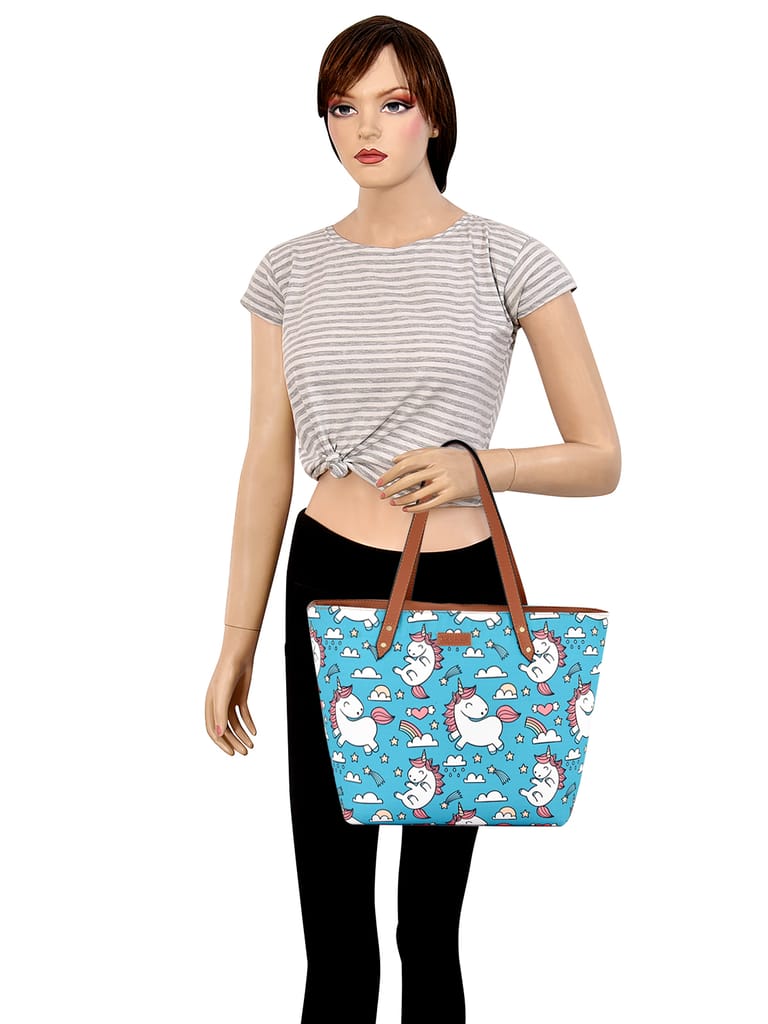 Lychee bags Women Printed Canvas Tote Bags view 2
