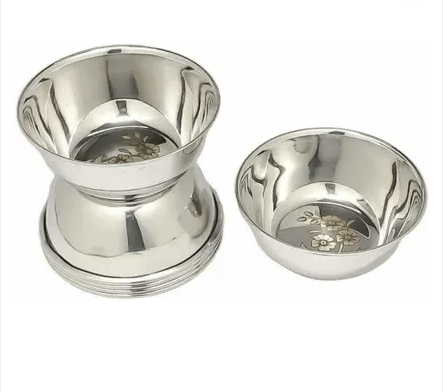 Wektu Premium Steel Serving Bowl/Katori/ Best Quality (Pack of 6, Steel) view 2