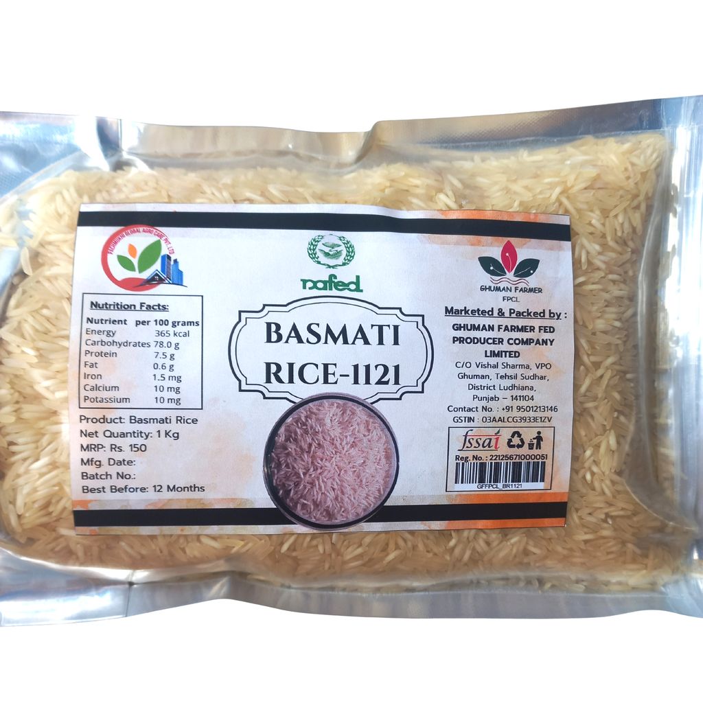 Basmati Rice - 1121 view 2