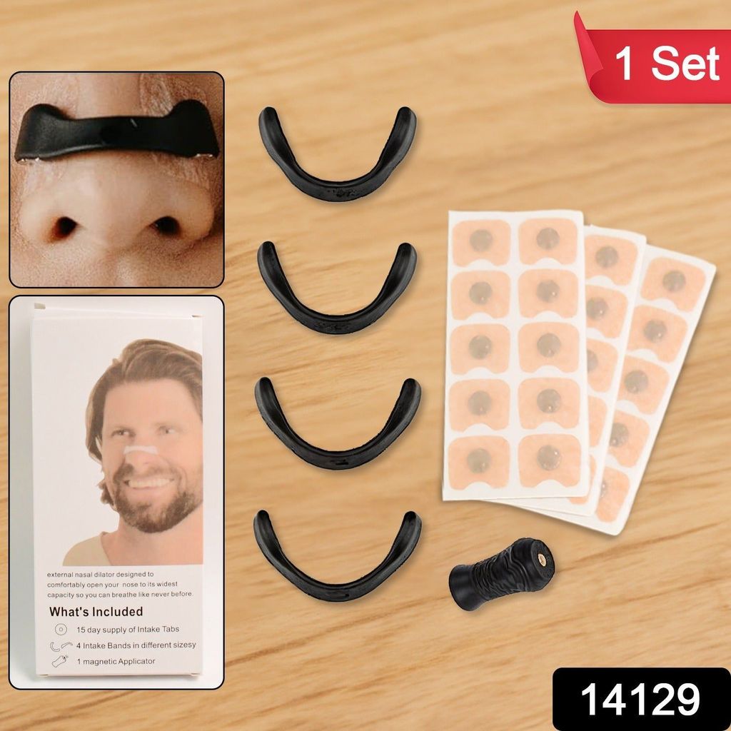 Nasal Strip Starter Kit - Boost Oxygen Intake, Reduce Snoring (1 Set) view 2