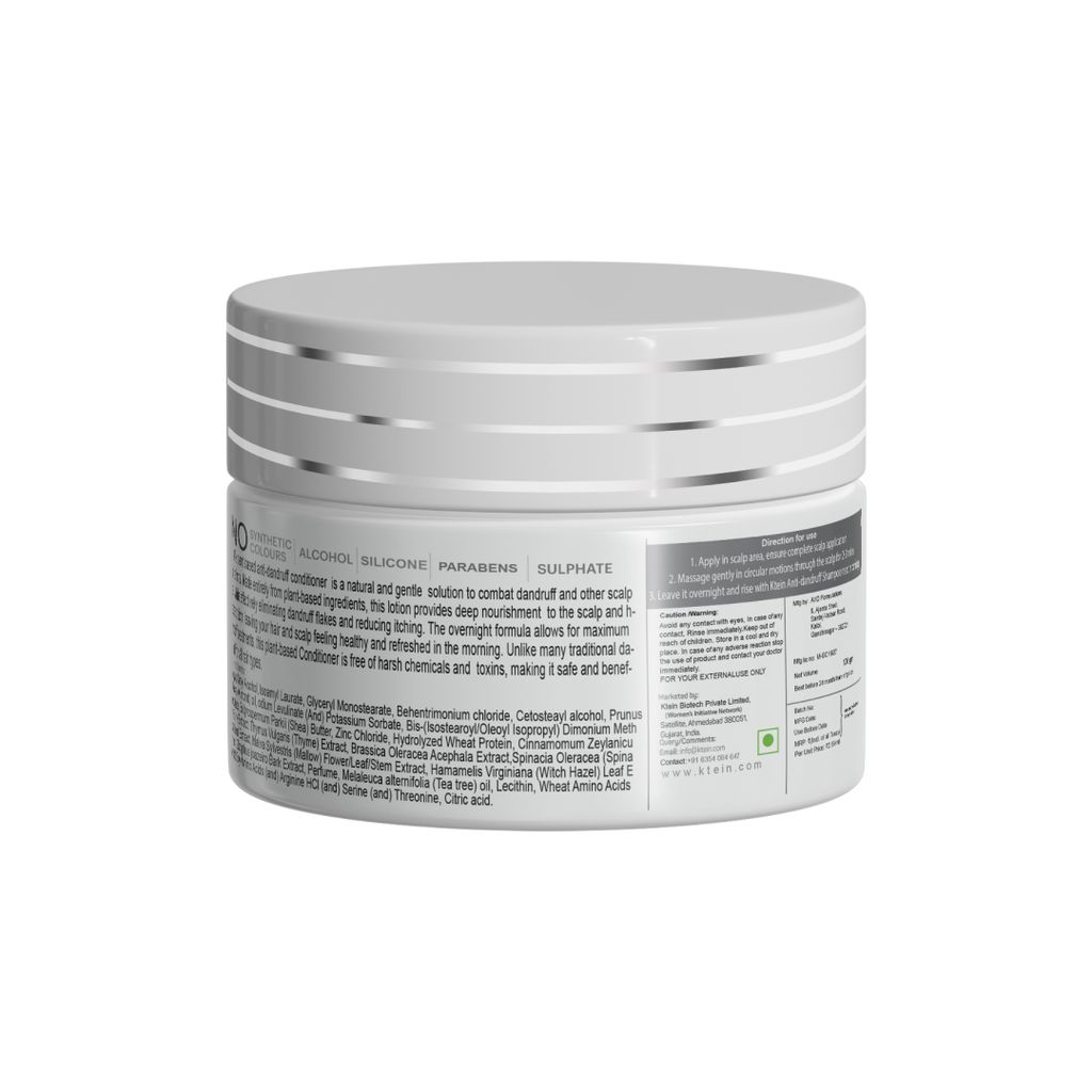 Ktein Natural 100% Plant Based Gentle Scalp Dandruff Conditioner (100 gram) view 2