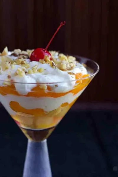 Fruit and cream