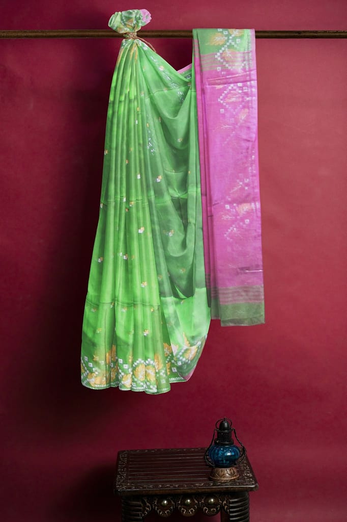 A Handloom Saree view 2