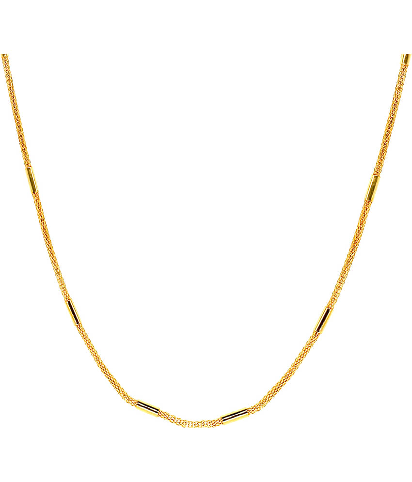 JIPPA Gold Plated Chain ( Set of 1 ) view 2