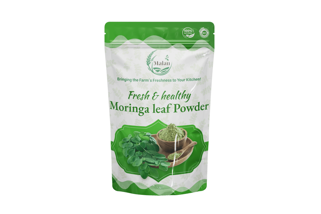 Malan Moringa Leaf Powder - 100% Natural, Pure & Fresh - No Additives, No Preservatives - 200g view 2