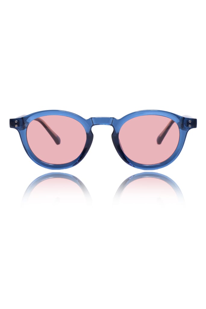 Jodykoes Legacy Series Sunglasses for Men & Women | Premium Injection Acetate | UV400 Protection | Thick and Bold Round Style | Lightweight & Durable Eyewear for Driving, Travel & Outdoor view 2